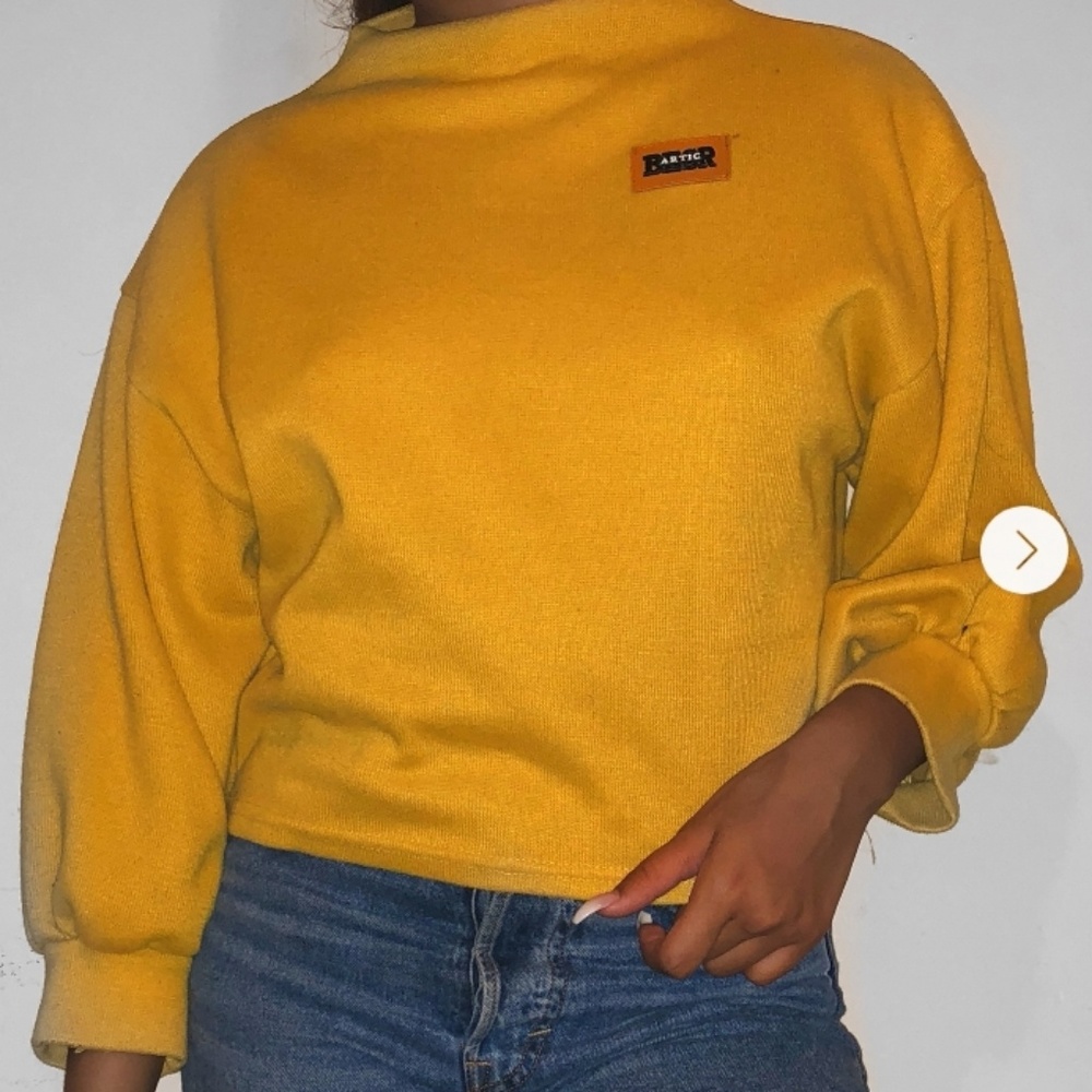 Mustard color sweater
